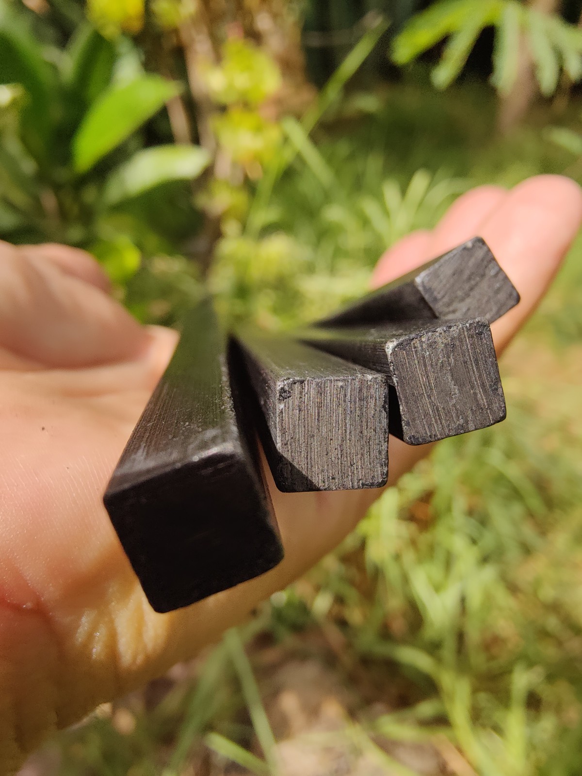 12,8,6,5 ” x 3/8″ Square Mischmetal Ferrocerium firesteel ferro rod “El Kuatro.”