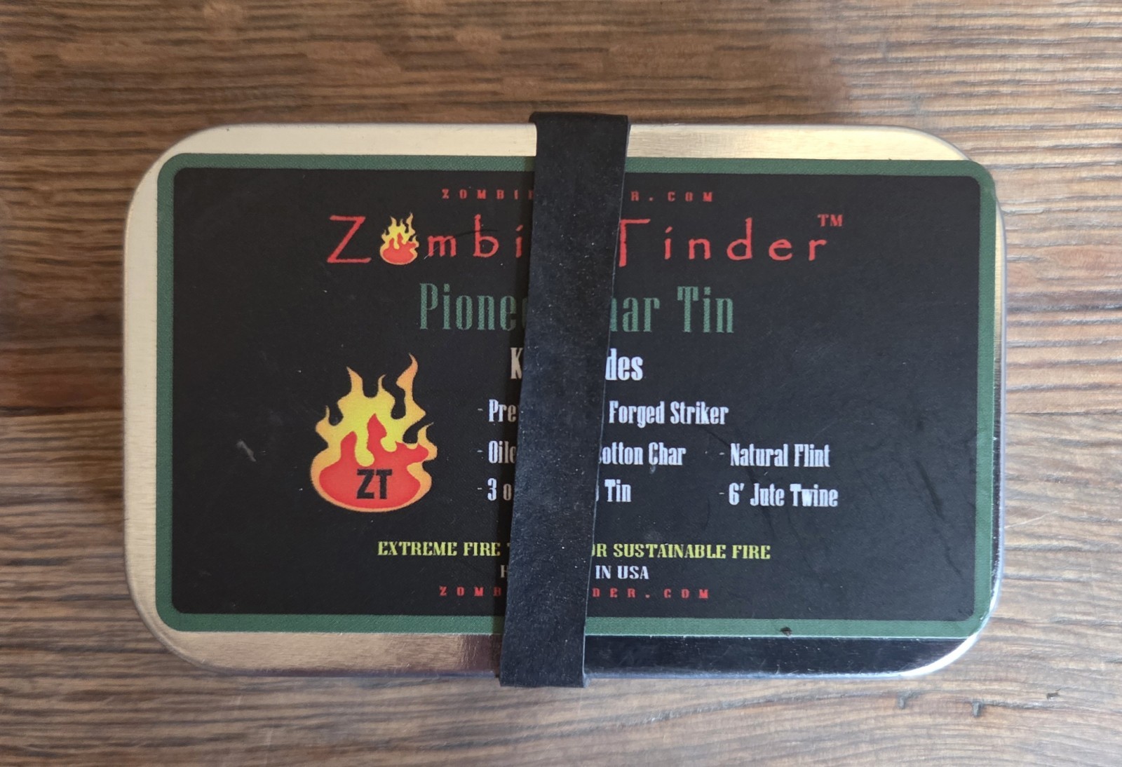 Zombie Tinder Pioneer Char Tin