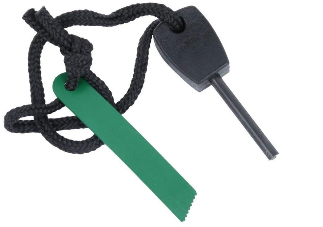 Large Survival Magnesium Flint Stone Fire Starter Emergency Kit Camping