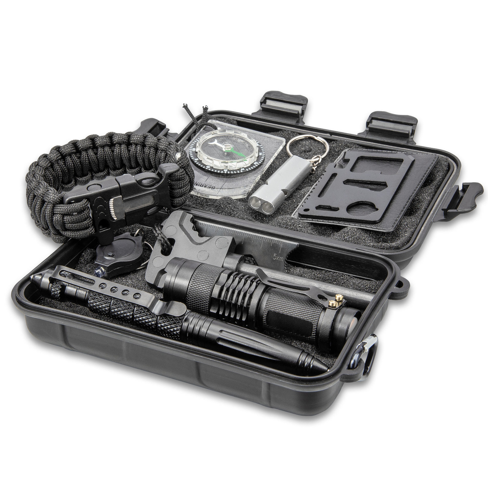 M48 SURVIVAL TOOL BOX Waterproof TPU Case Outdoor Emergency Kit SOS NEW