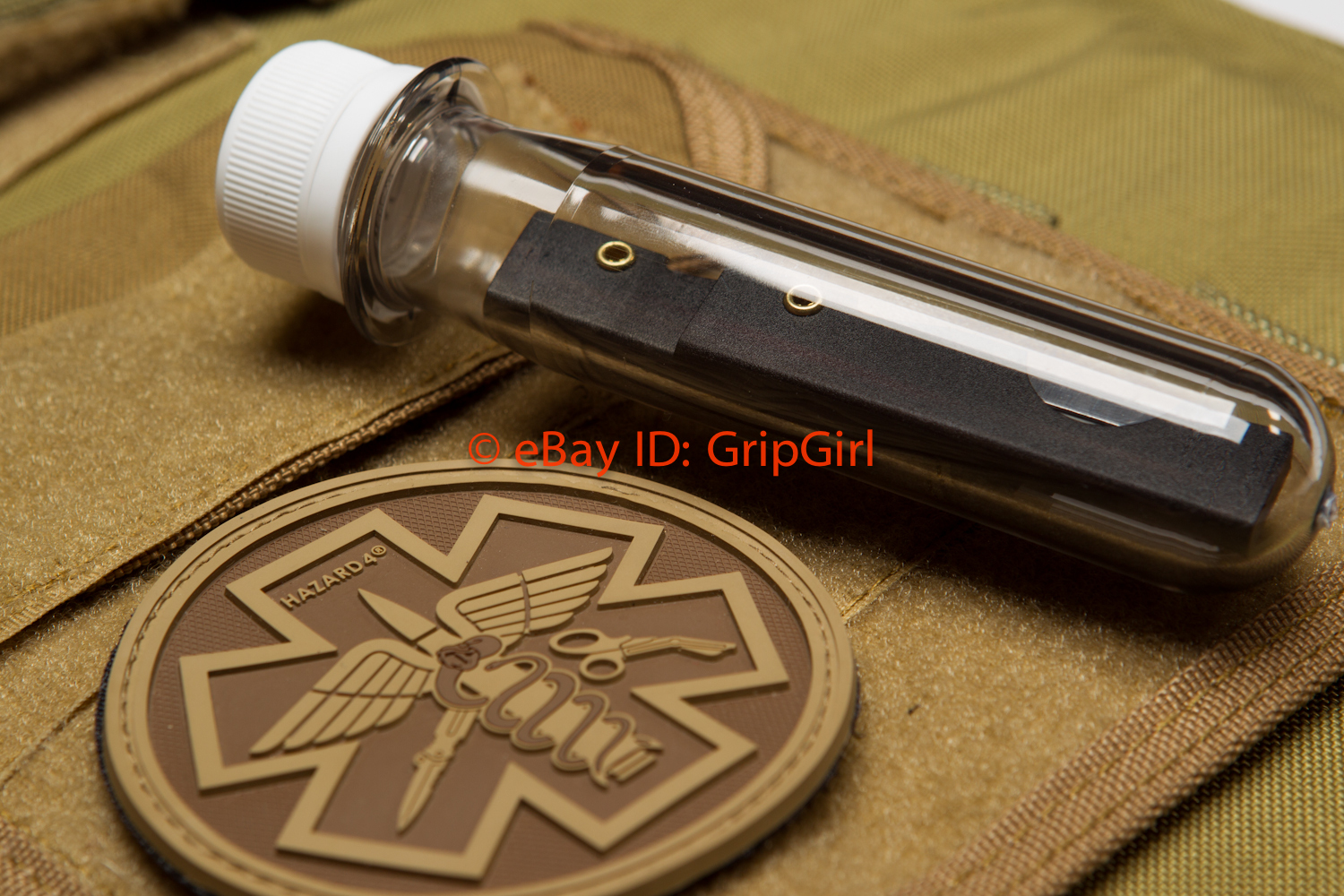 TSA Approved 2oz Waterproof Storage Vault Capsule Container EDC Survival Gear