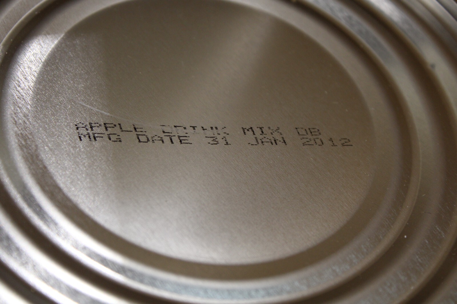 Case Of 4 #10 Cans Of Apple Drink Mix Long Term Storage Food (CASE 8b)