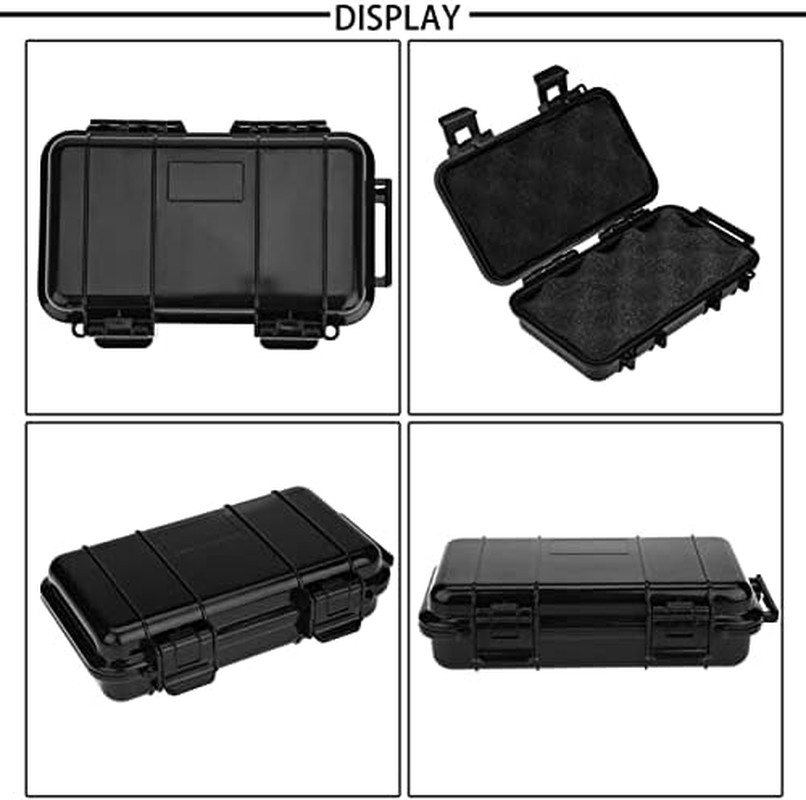 Survival Storage Box, 3 Types Plastic Shockproof Container Airtight Case Carr…