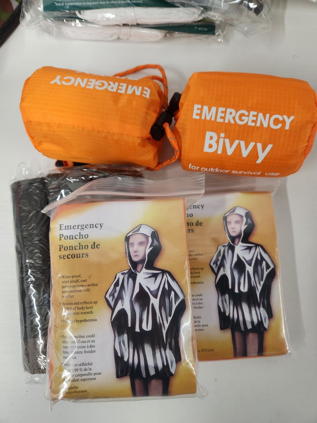 Emergency Survival Kit 369 Pieces Go Bag, Bug Out Bag, Disaster Preparedness Kit