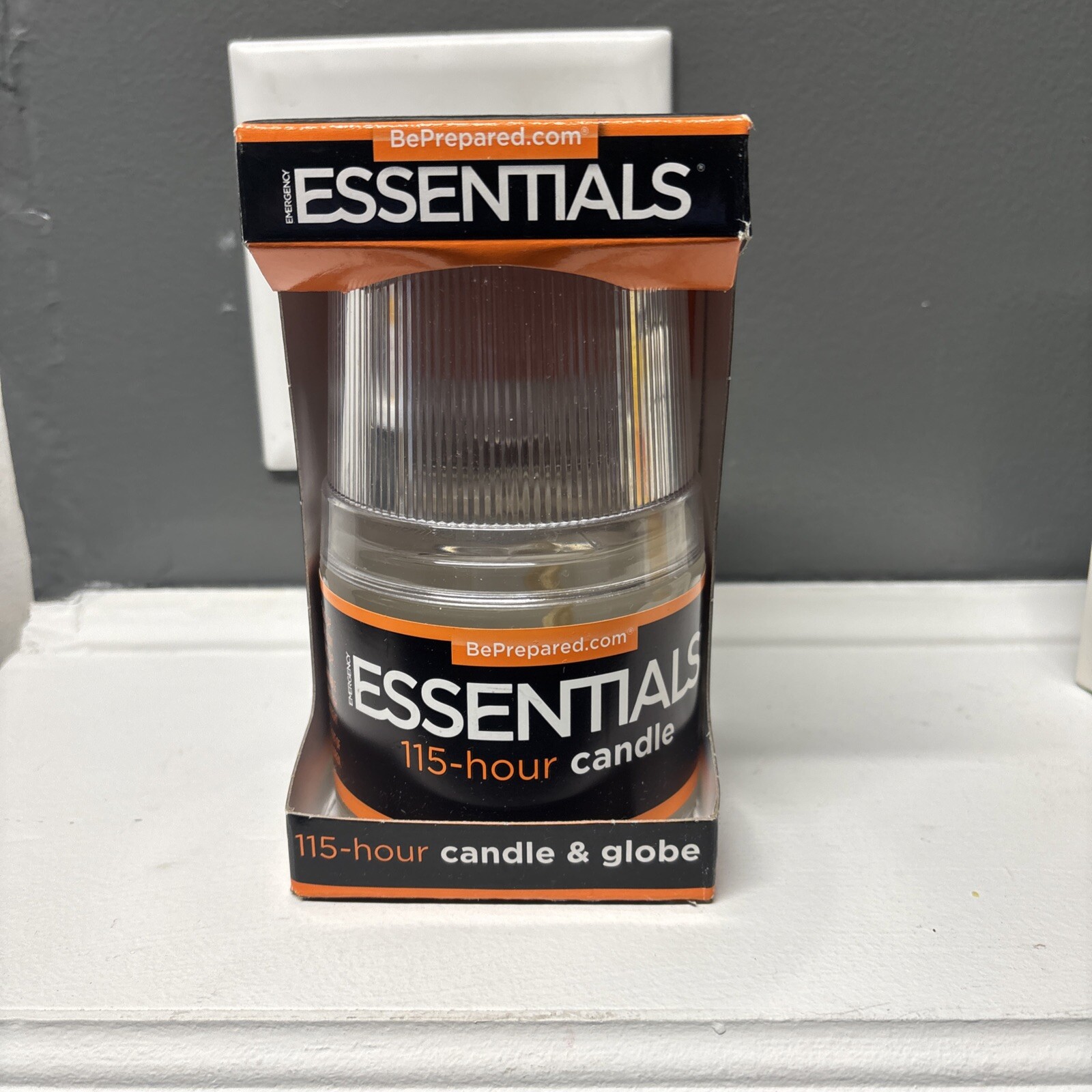 EMERGENCY ESSENTIALS 115 HOUR LONG BURNING CANDLE – SMOKELESS CAMPING / SURVIVAL