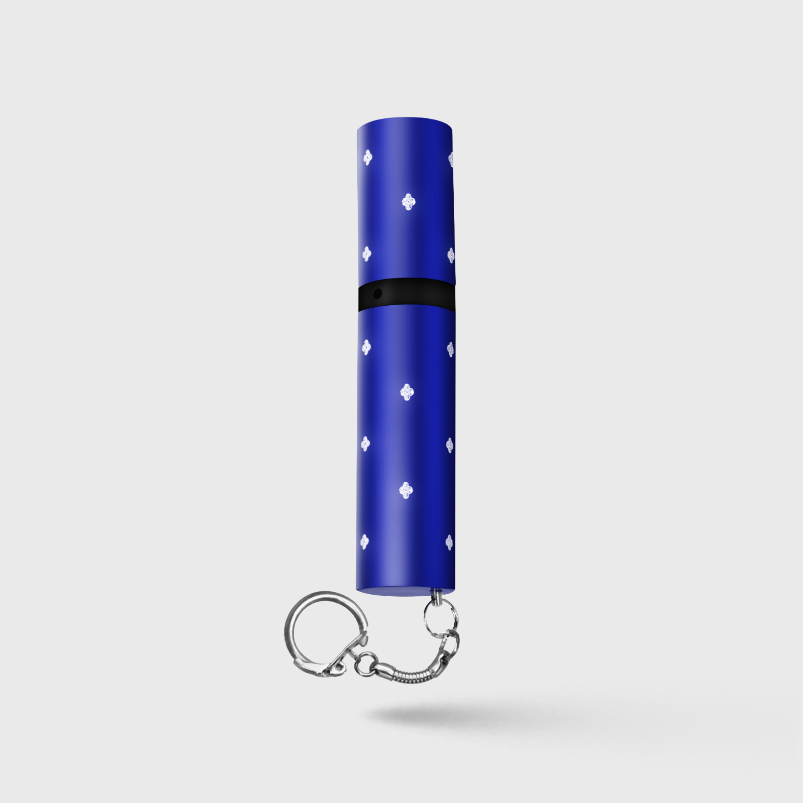 Lipstick-Shaped Self-Defense Device with 110 Lumen Flashlight & Keychain