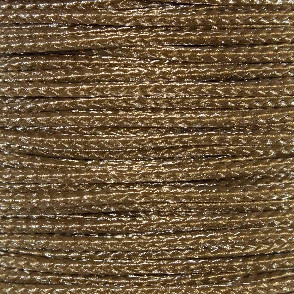 Atwood Micro Sport Cord 1.18mm X 125 Ft Small Spool Lightweight Braided Tan