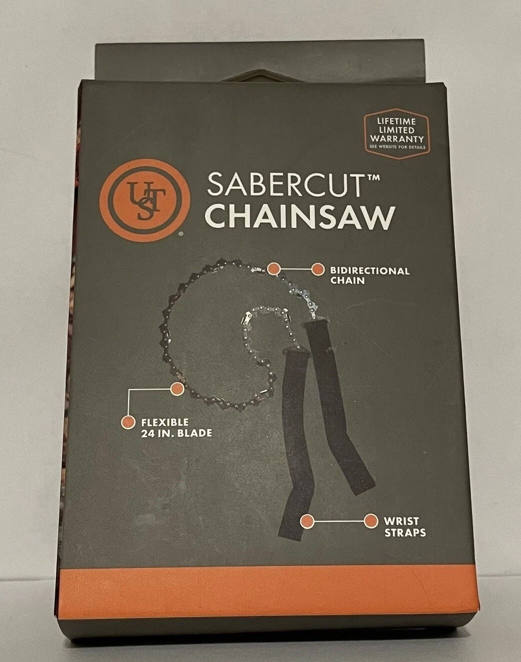 New Ultimate Survival Technologies SaberCut Chainsaw 24 inch Survival Saw