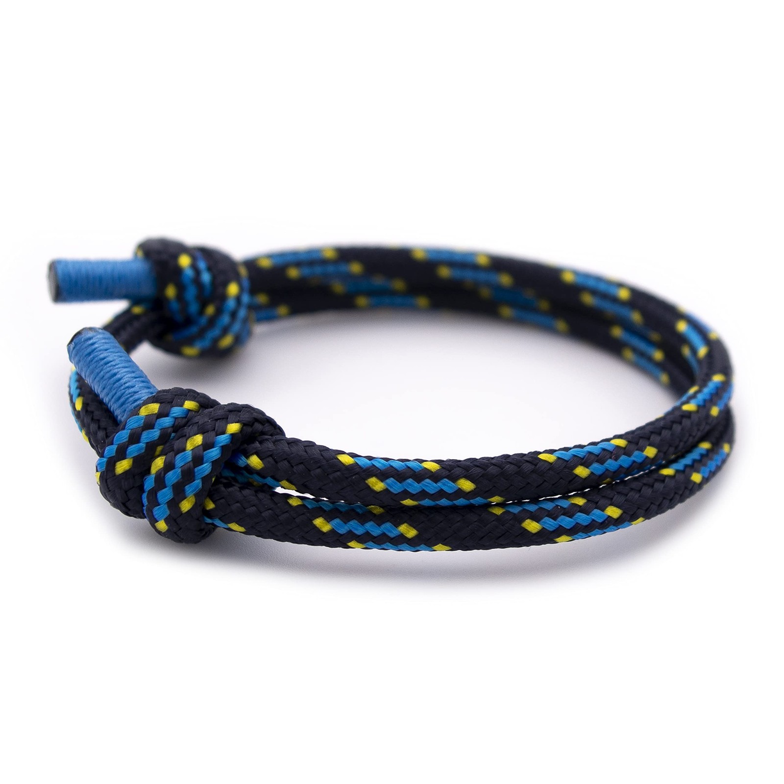 Wind Passion – Rope & Adjustable Bracelet for Men & Women One Size, Blue Navy