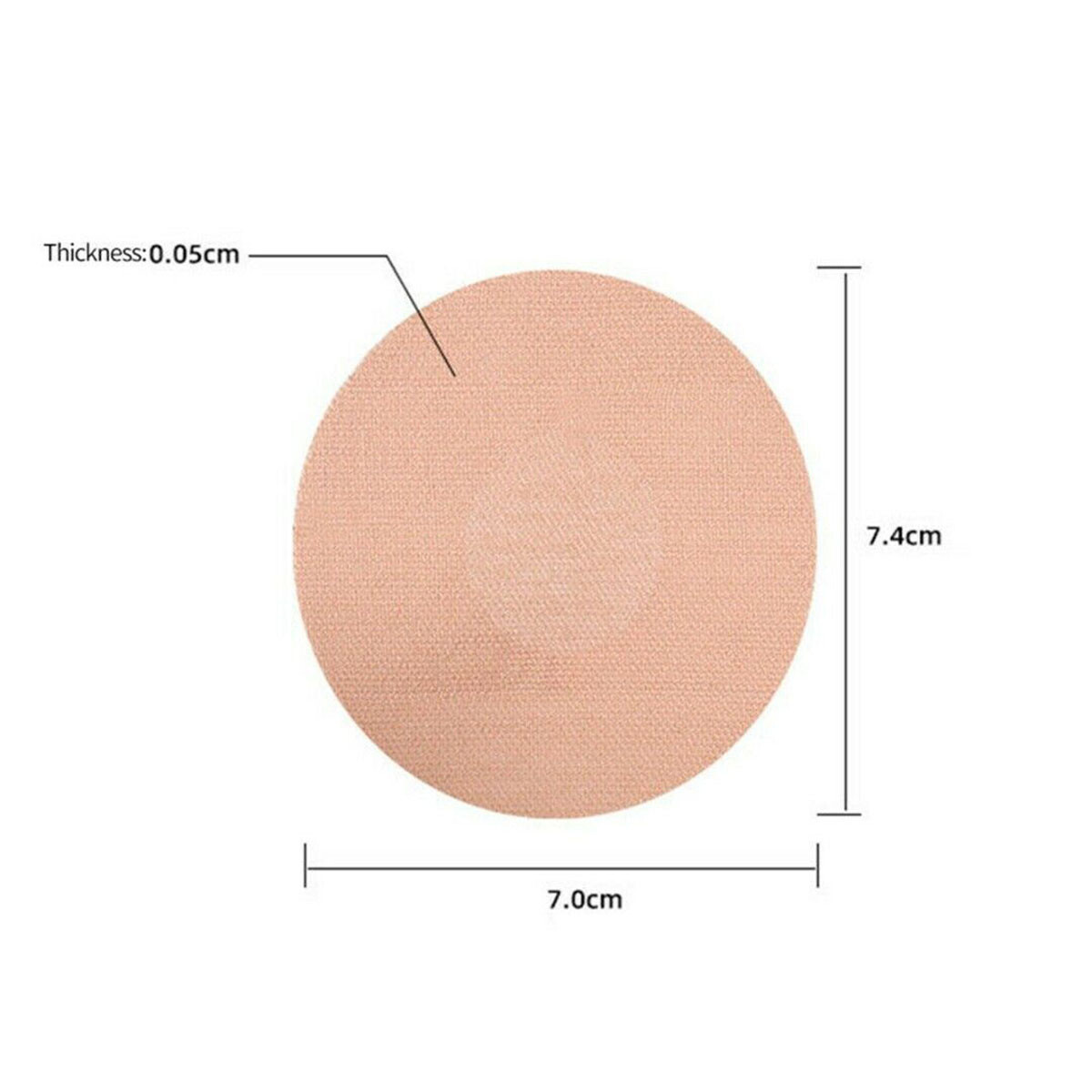 30x Adhesive Patches Waterproof Sensor Covers Flesh Flexib For Freestyle Libre