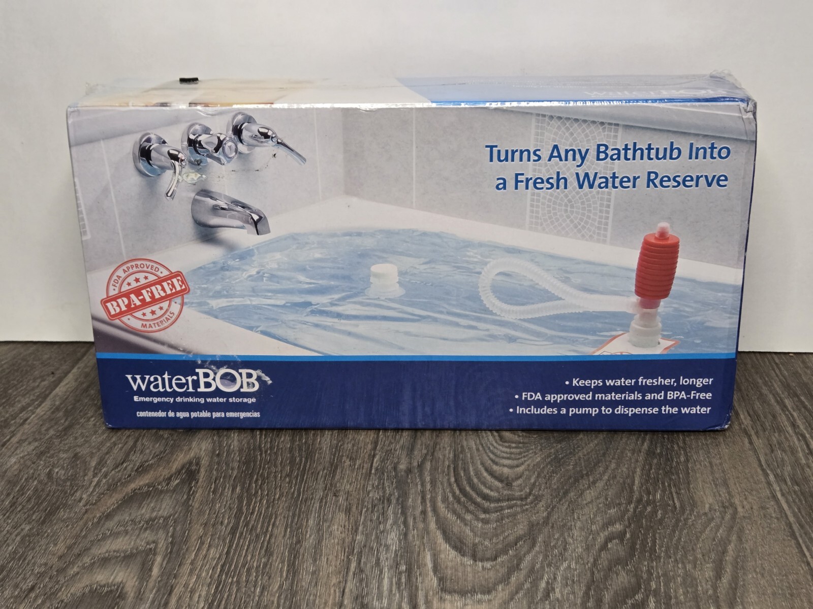 Water BOB Survival Emergency Drinking Fresh Water Storage 100-Gallons Kit SEALED