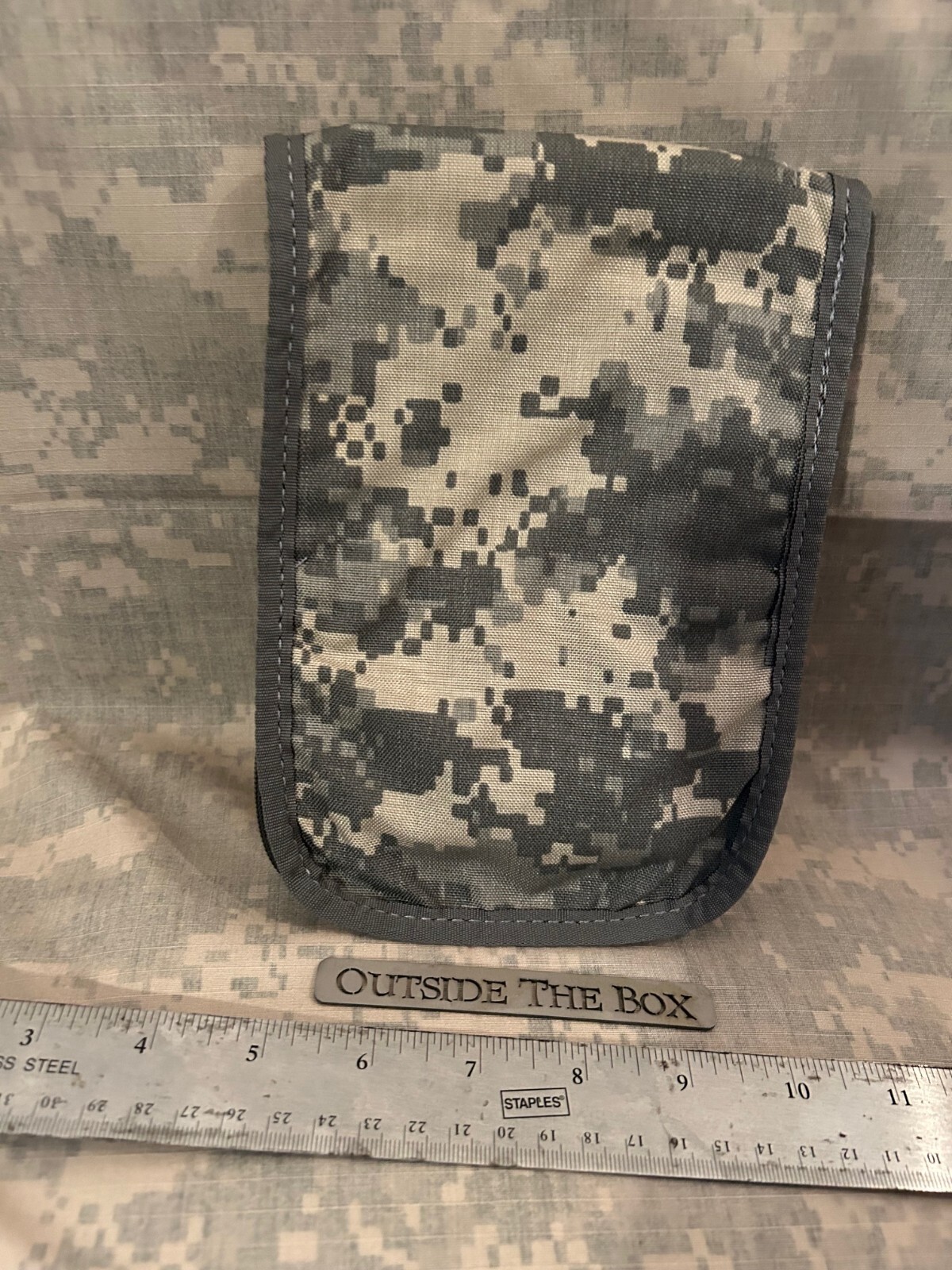 Raine Inc – “NATO Field Message Binder” 4.5″x7″ Notebook, ACU Nylon