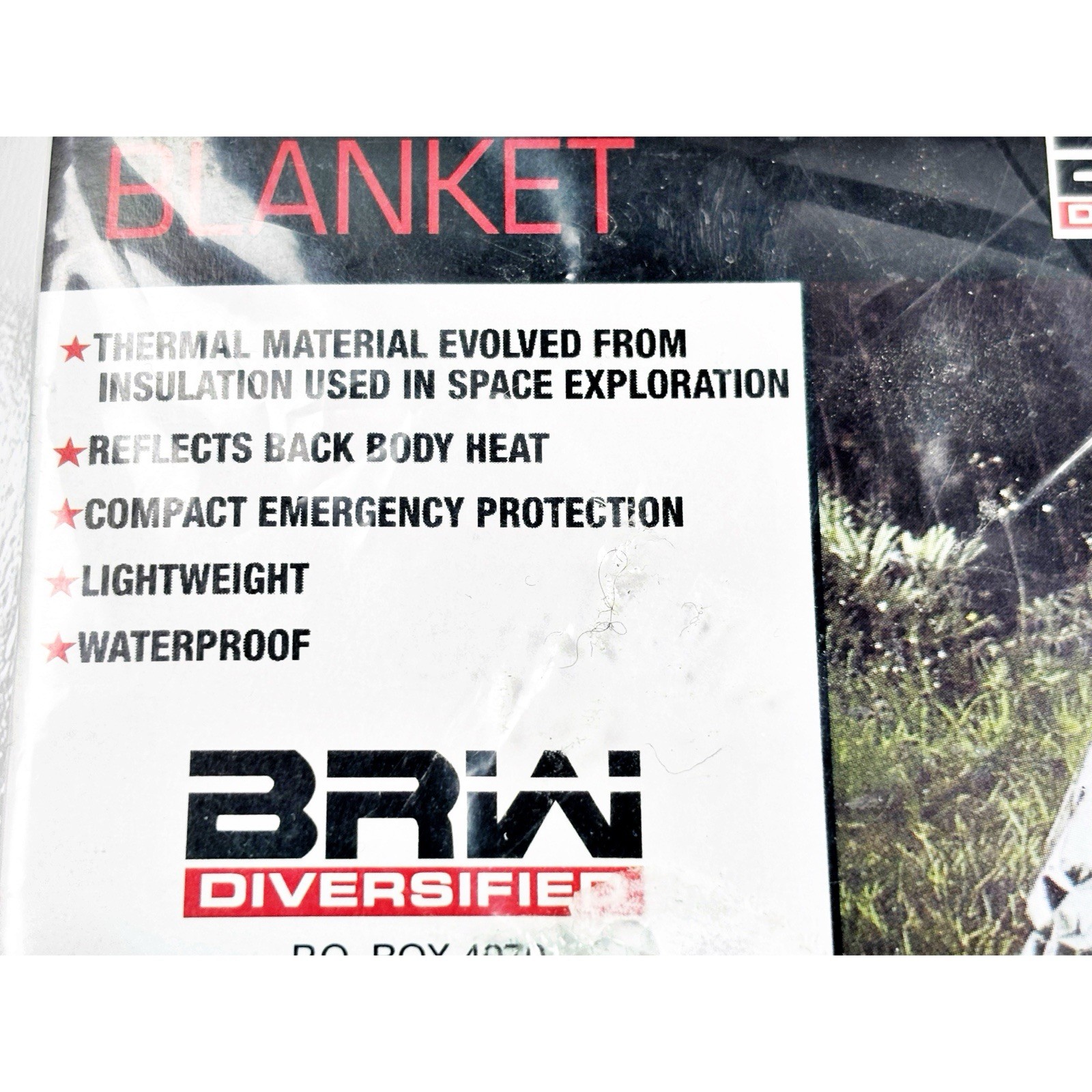 Emergency Thermal Blanket Survival Safety Insulating Mylar Heat 84″ X 52” New
