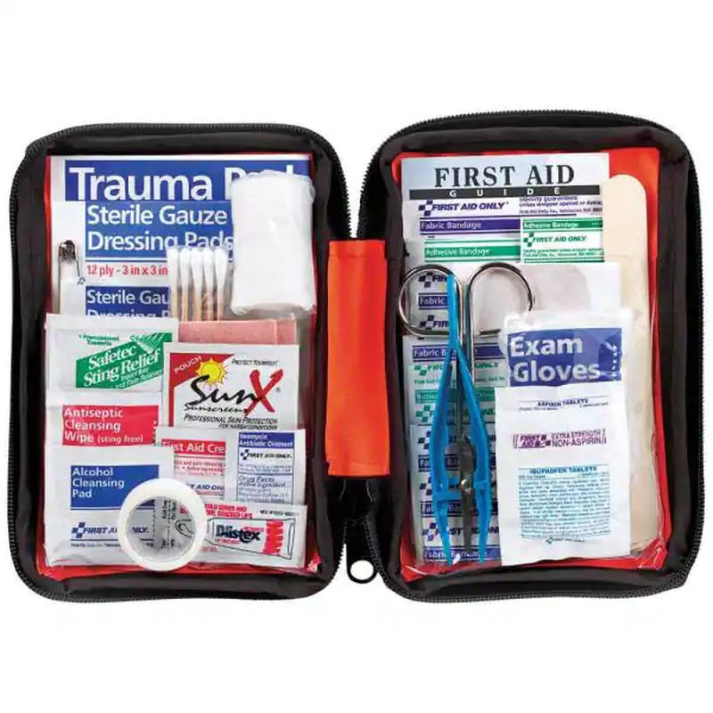Emergency Kit Backpack Food Water Survival-Kit 72 hours, 4-Person 3-Day Deluxe