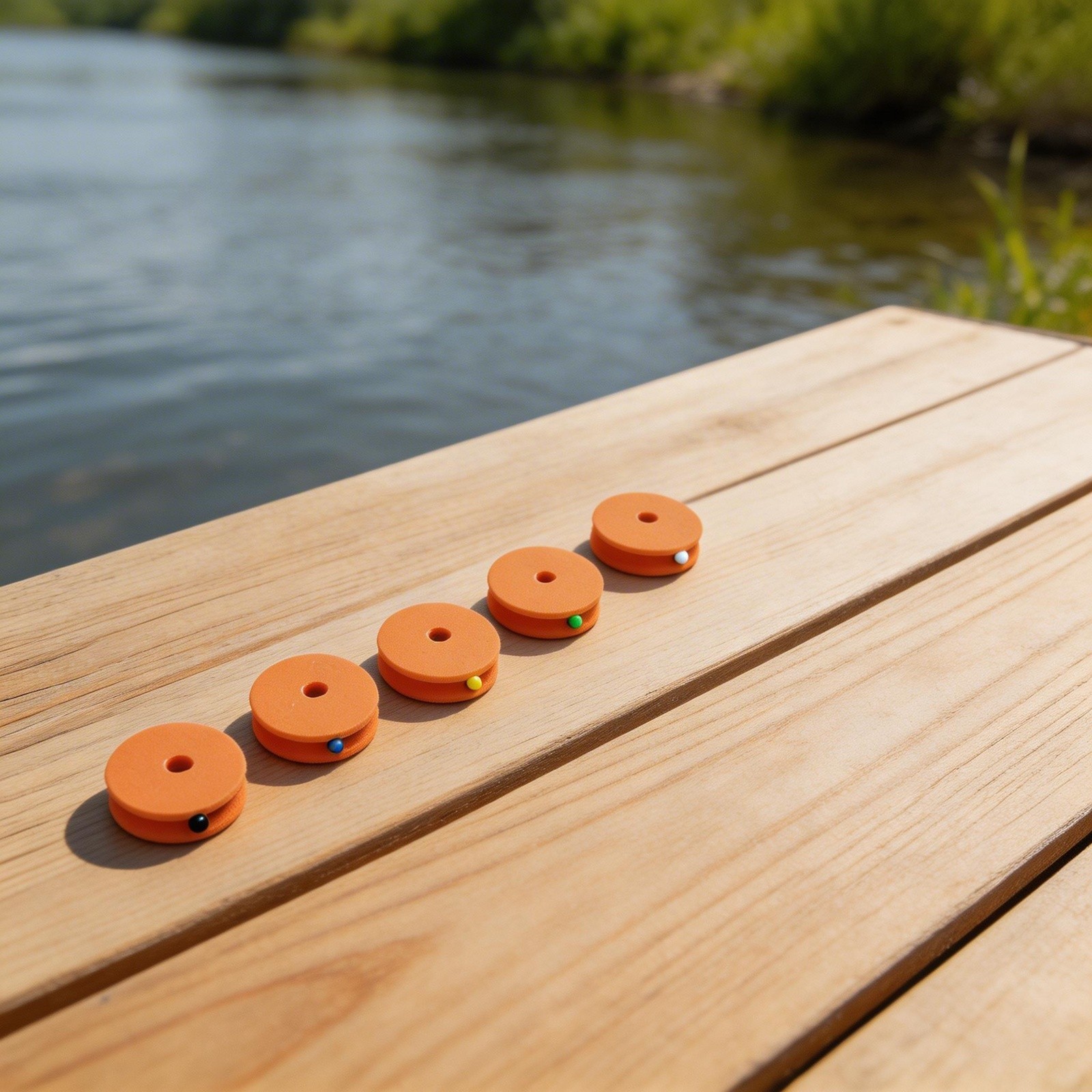 10 EVA Foam Fishing Line Spools 65mm for Your Fishing Gear Organization