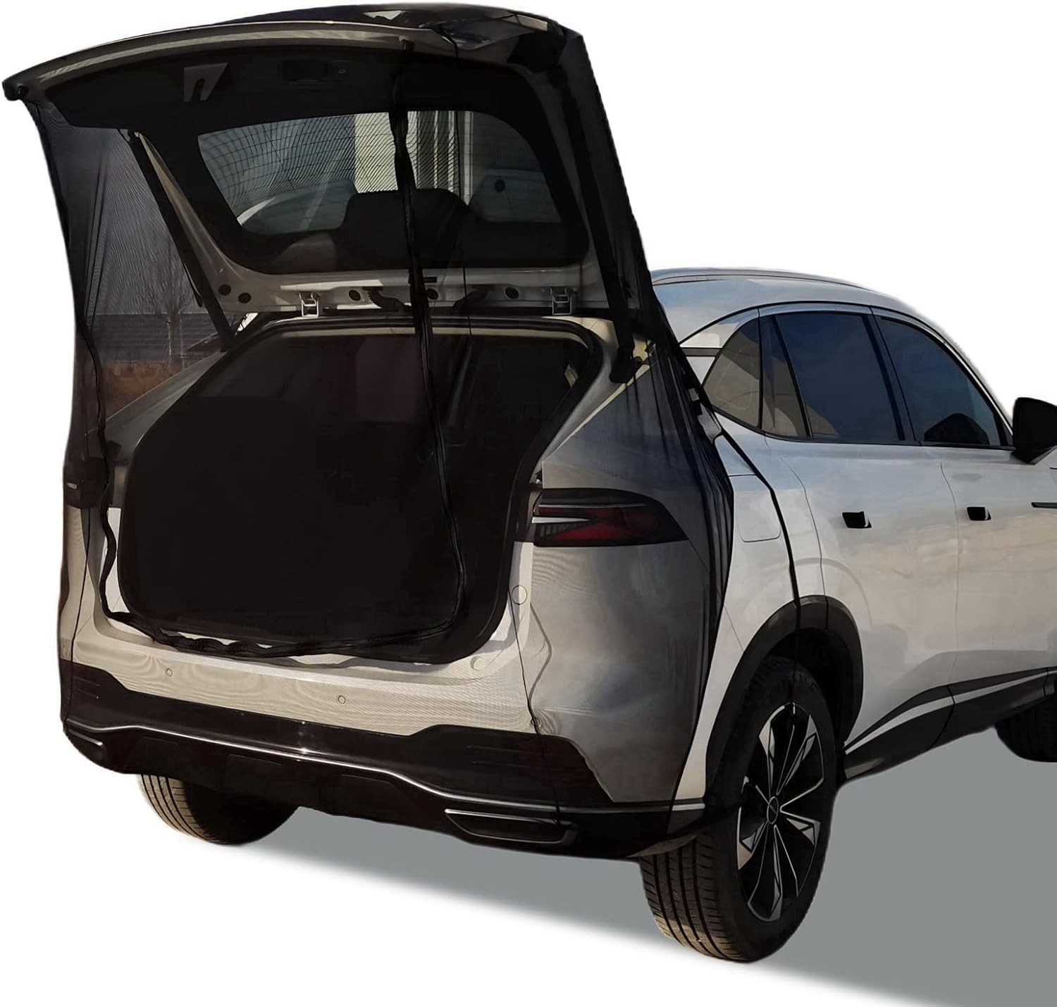Universal Tailgate Mesh Screen for SUV & Van – Ventilation & Mosquito Protection