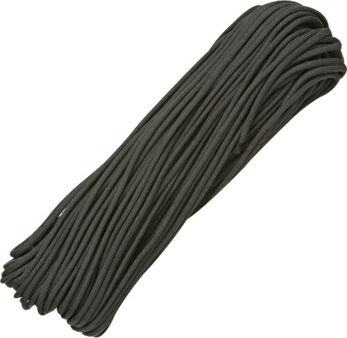 Parachute Cord New Parachute Cord Black 100 ft 4880EABL