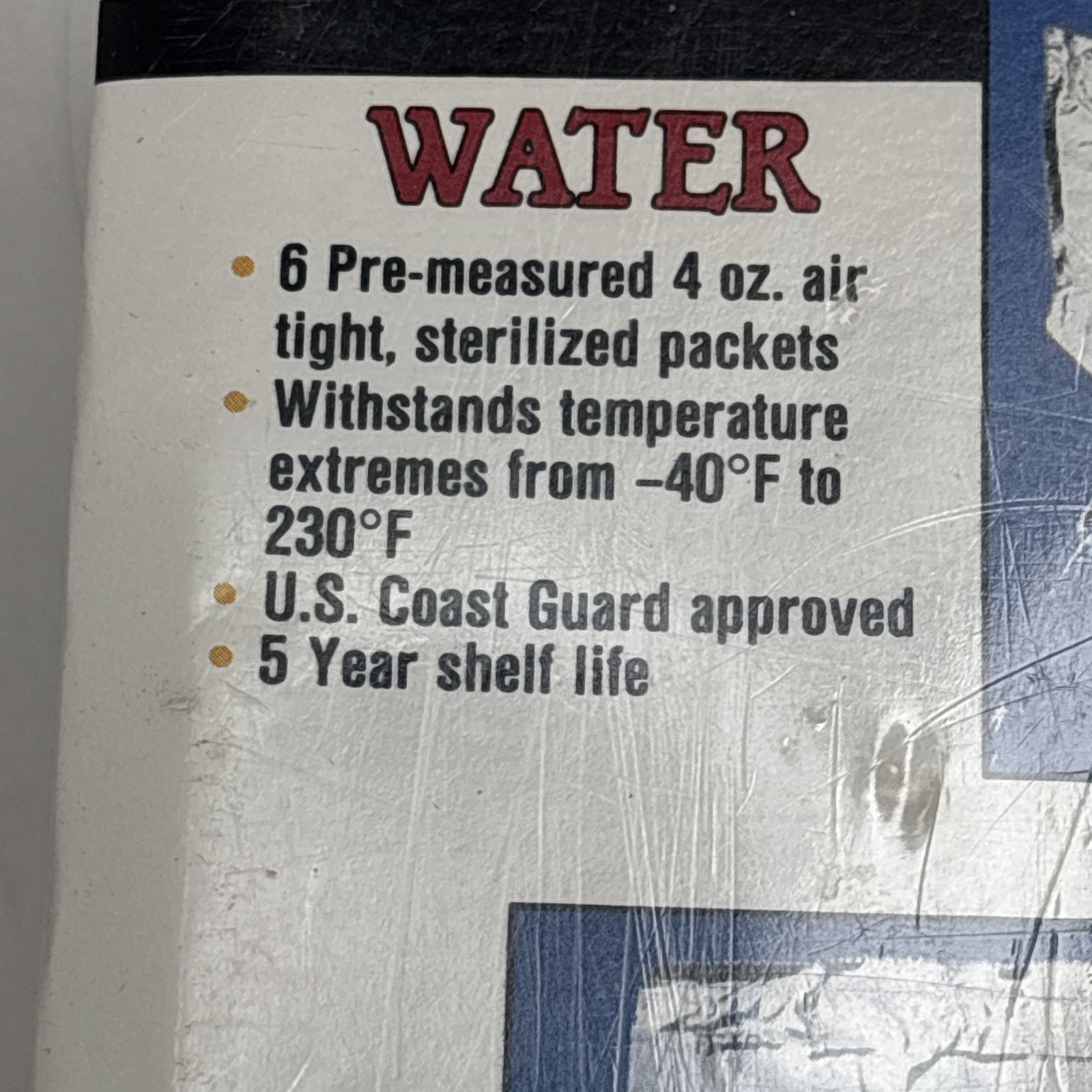 The Ark III Food Water Survival Kit 3 Day New Factory Sealed – Made in the USA