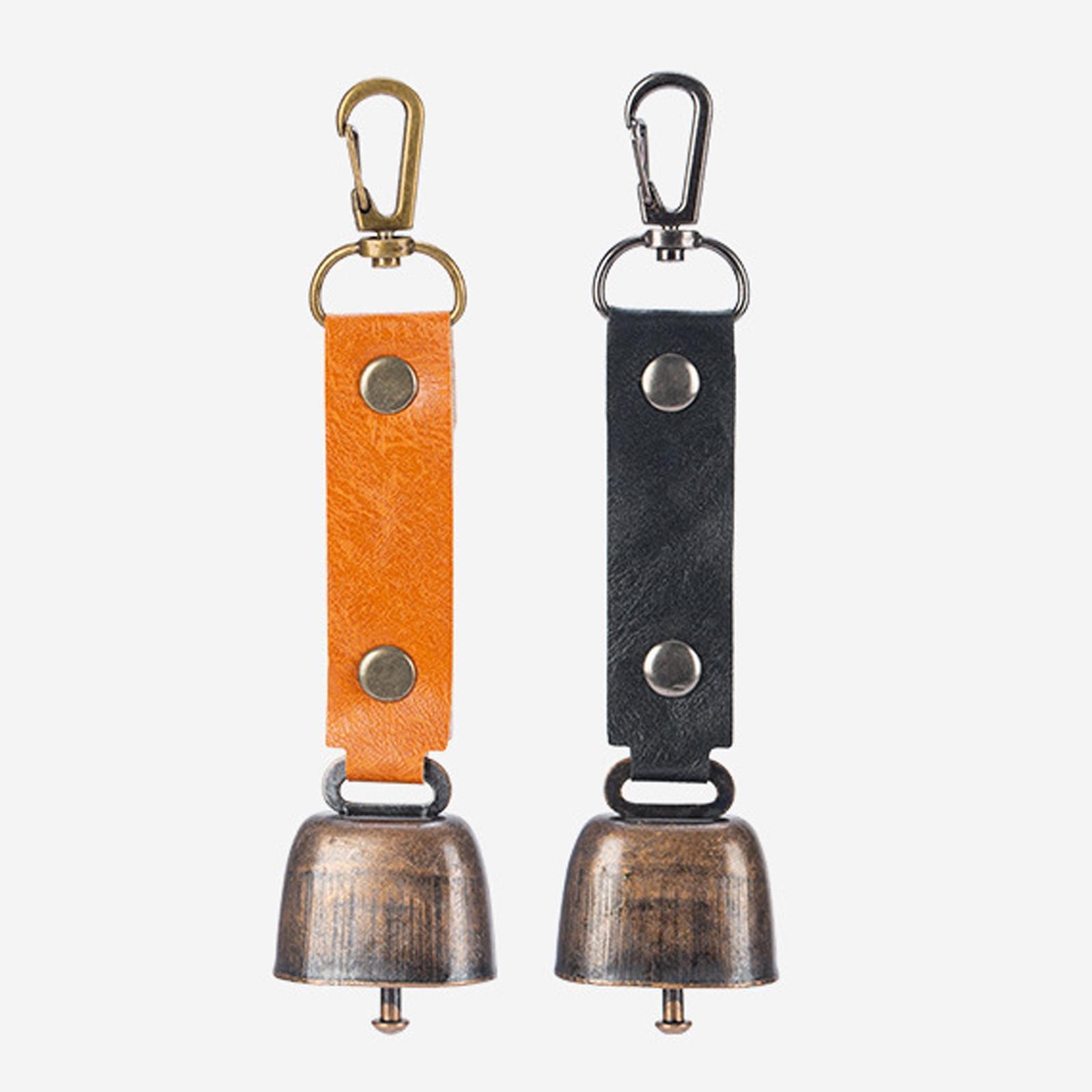 2x Loud Bear Bells Compact Backpacks Pendants for Trikking Survival Climbing