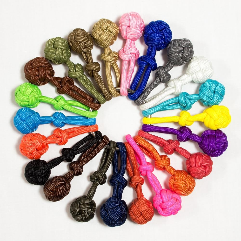 FISHLUND Reflective Paracord 550 lb, 7 100FT/30M, Neon Orange