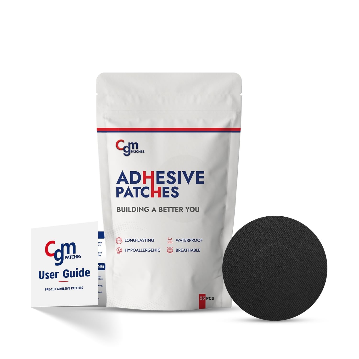 Freestyle Libre 2 and Lingo Without Cutout| Waterproof, Adhesive, and Hypoall…