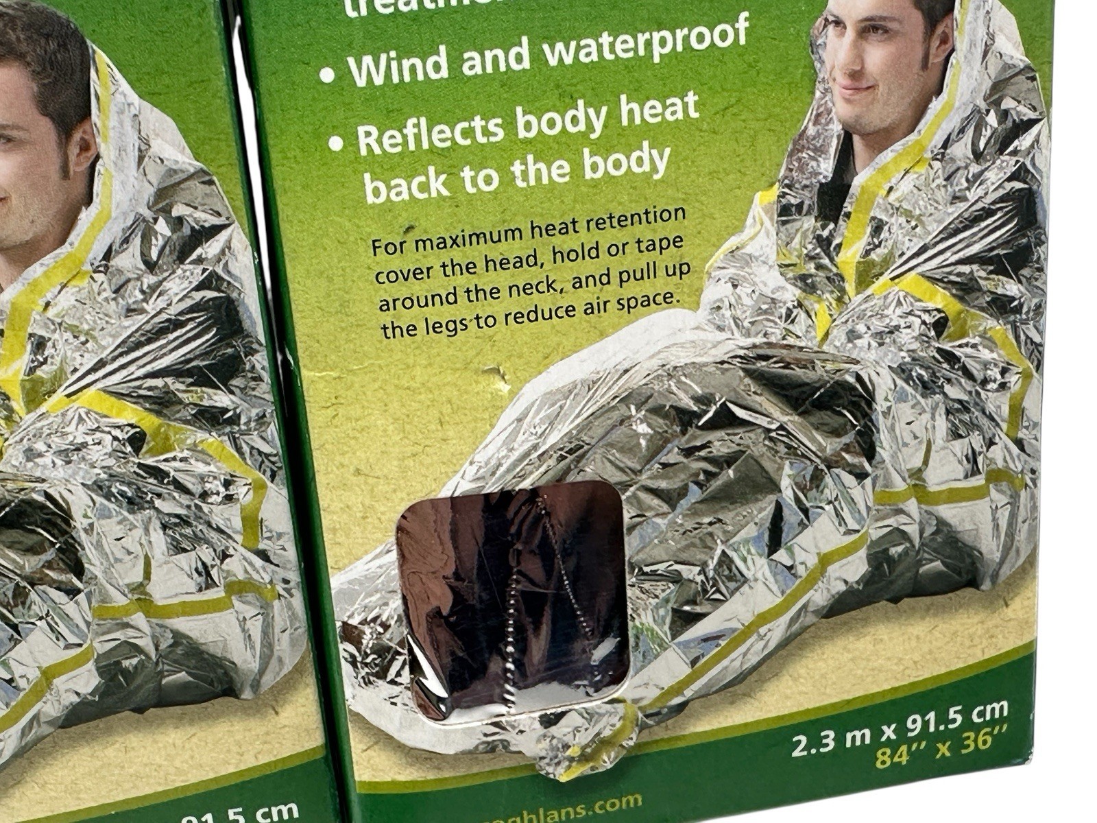 3 Pack Coghlan’s Emergency Bag Survival Bag Camping 9815 New in Box 84”x36”