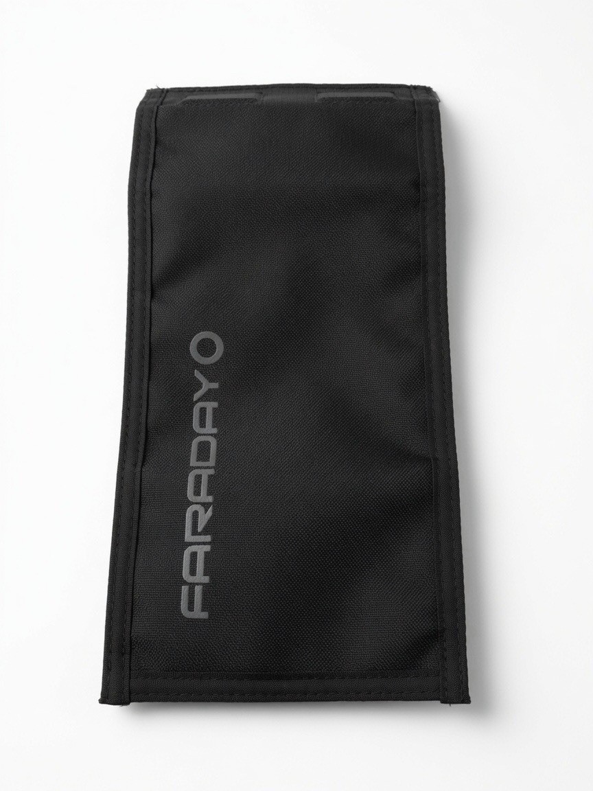 Faradayo Jacket RFID Signal Blocking Pouch RFID Blocking Cordura Black 14701