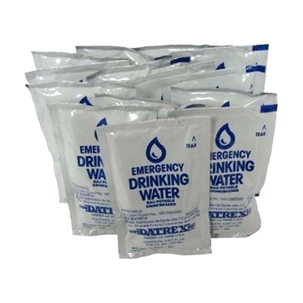 125-ml Emergency Disaster/Survival Water Pouch Pack of 64)