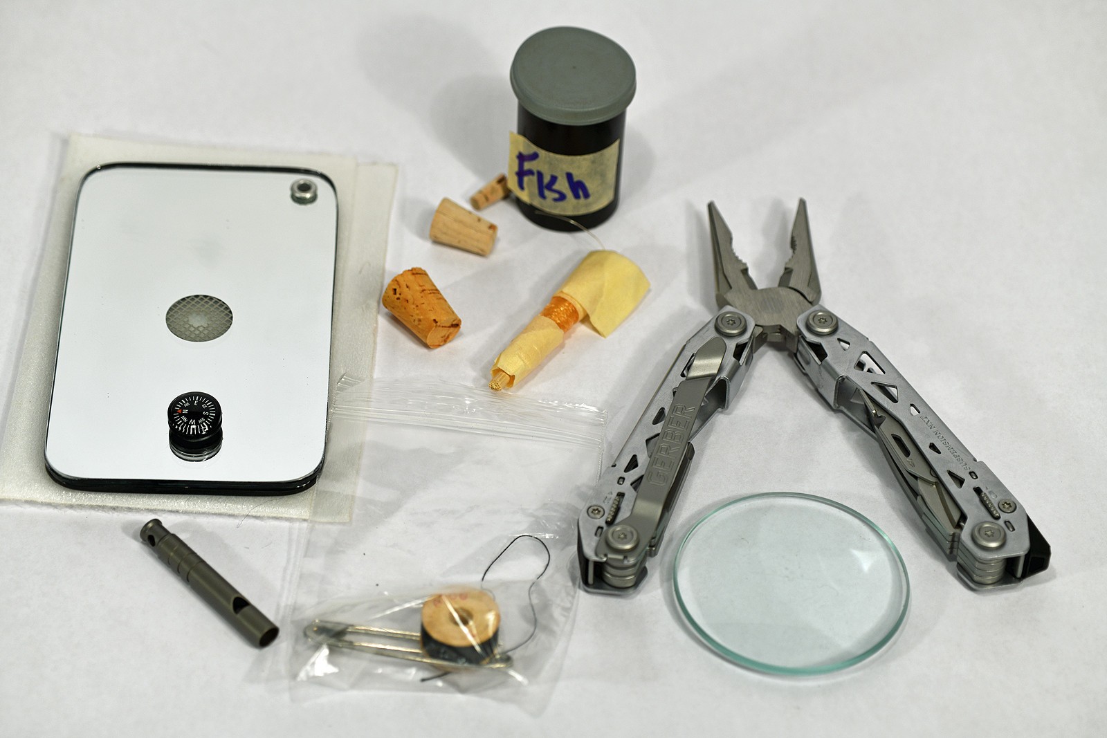 Survival Kit ~ Fire ~ Fish ~ First Aid ~ Direction & Rescue