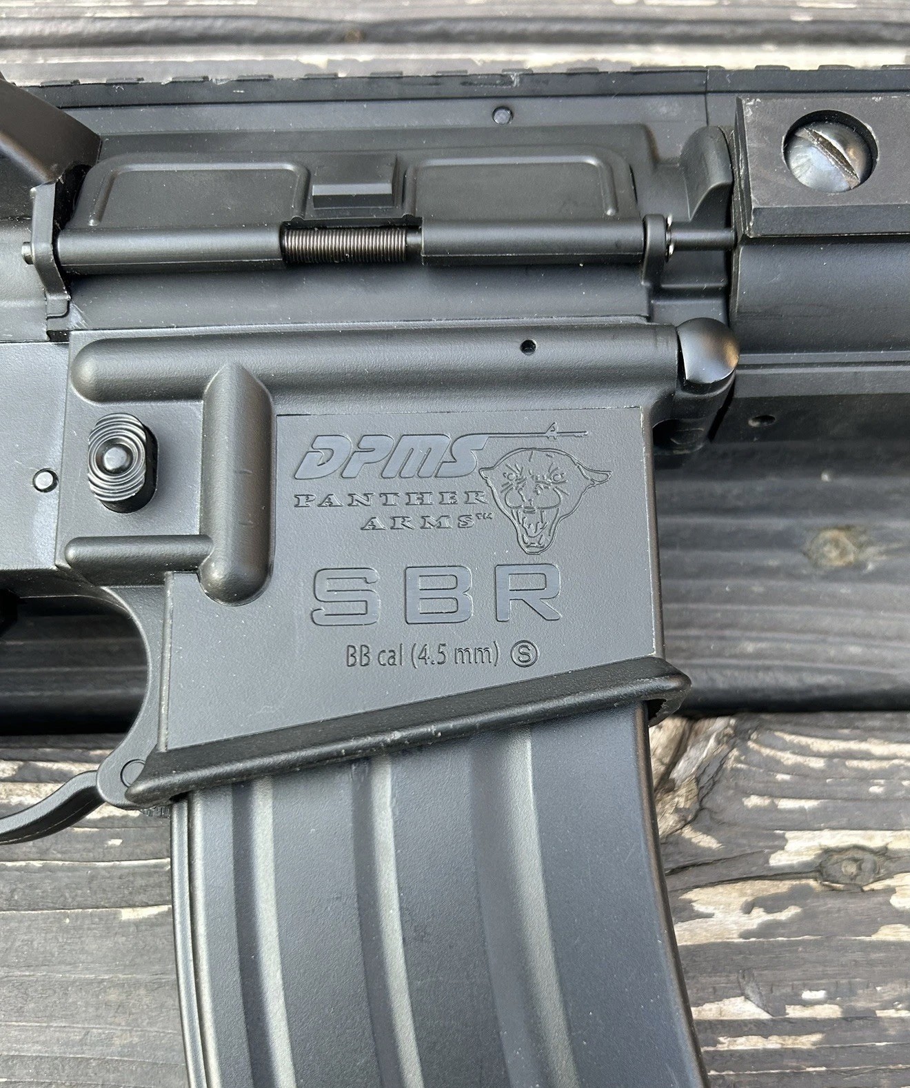 DPMS Panther Arms SBR Full Auto Blowback Action BB Rifle Model DSBR