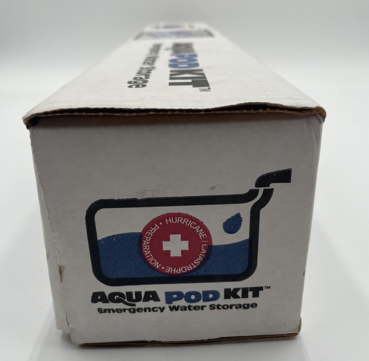 New AquaPod Kit 65 gal Emergency Water Storage In-Home Bathtub