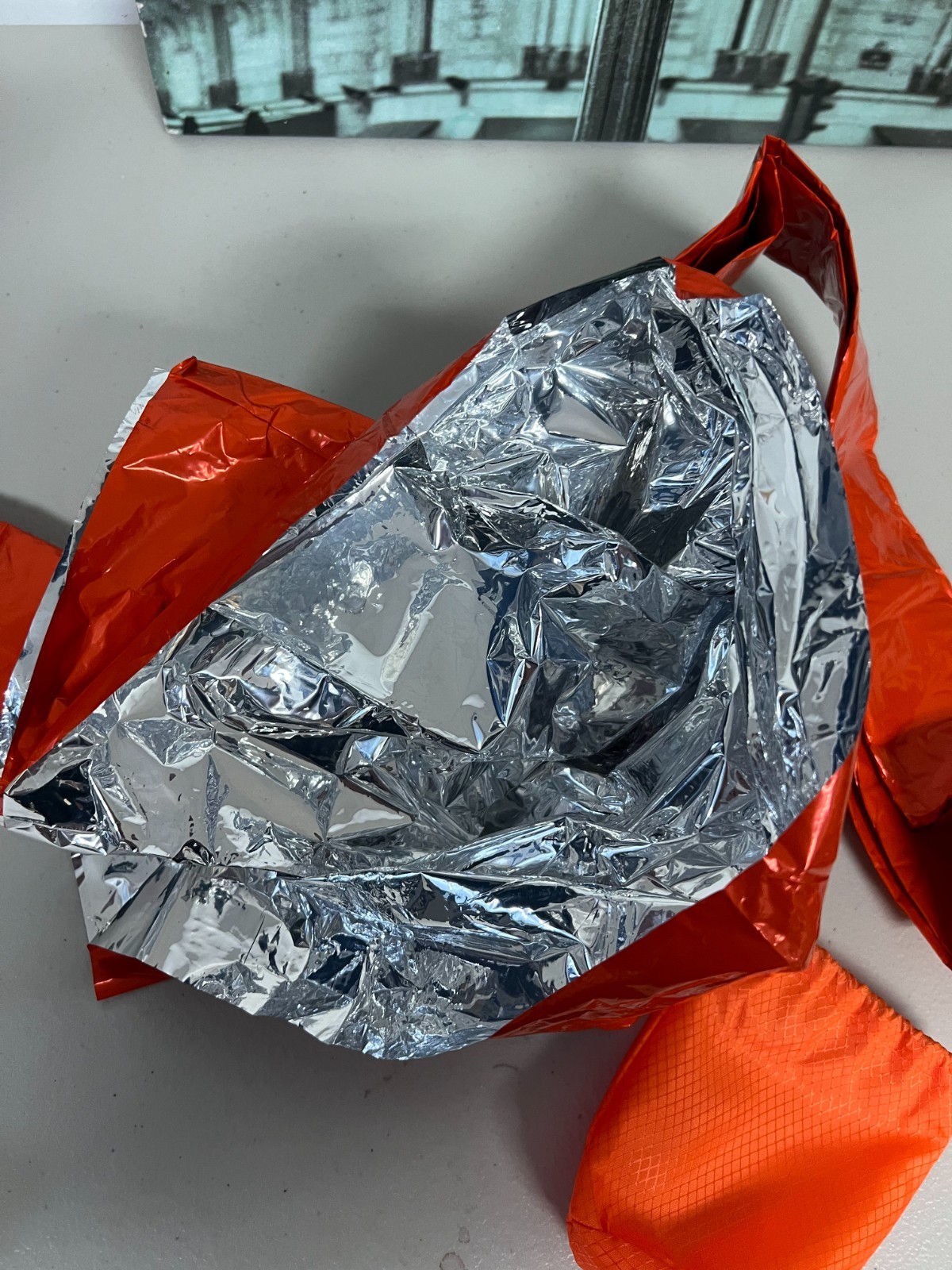 1-5 Emergency Survival Raincoat Reusable Mylar Thermal Blanket Poncho Whistle