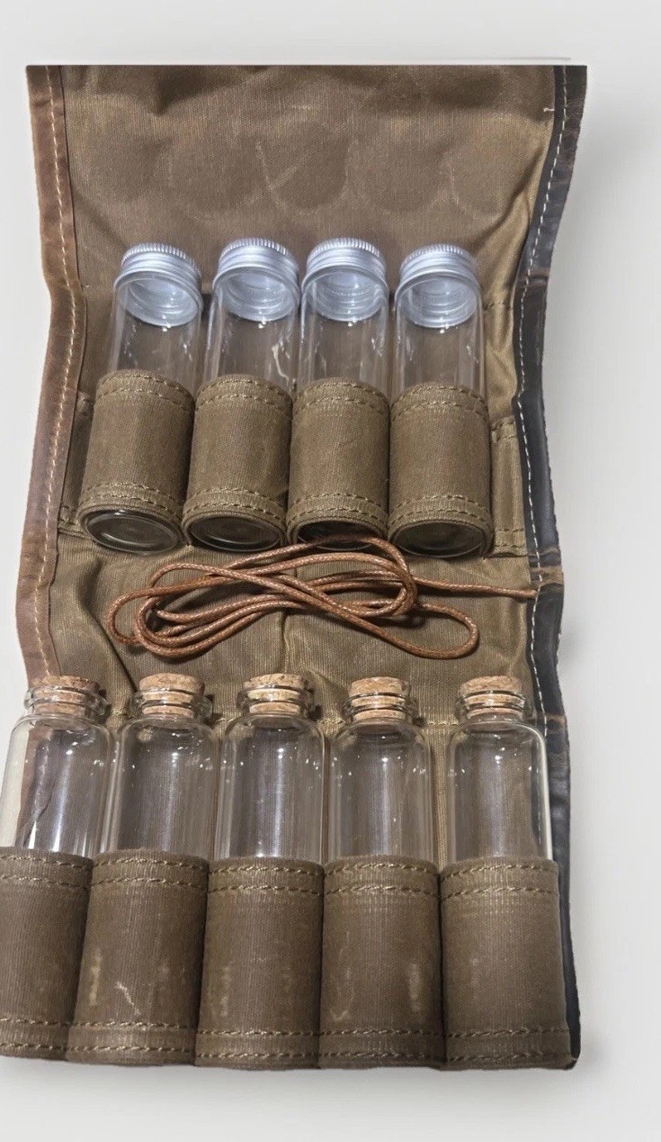 Camping Spice Kit Travel Spice Holder Hiking Set Bushcraft Spice Kit 🌸🌸🌸