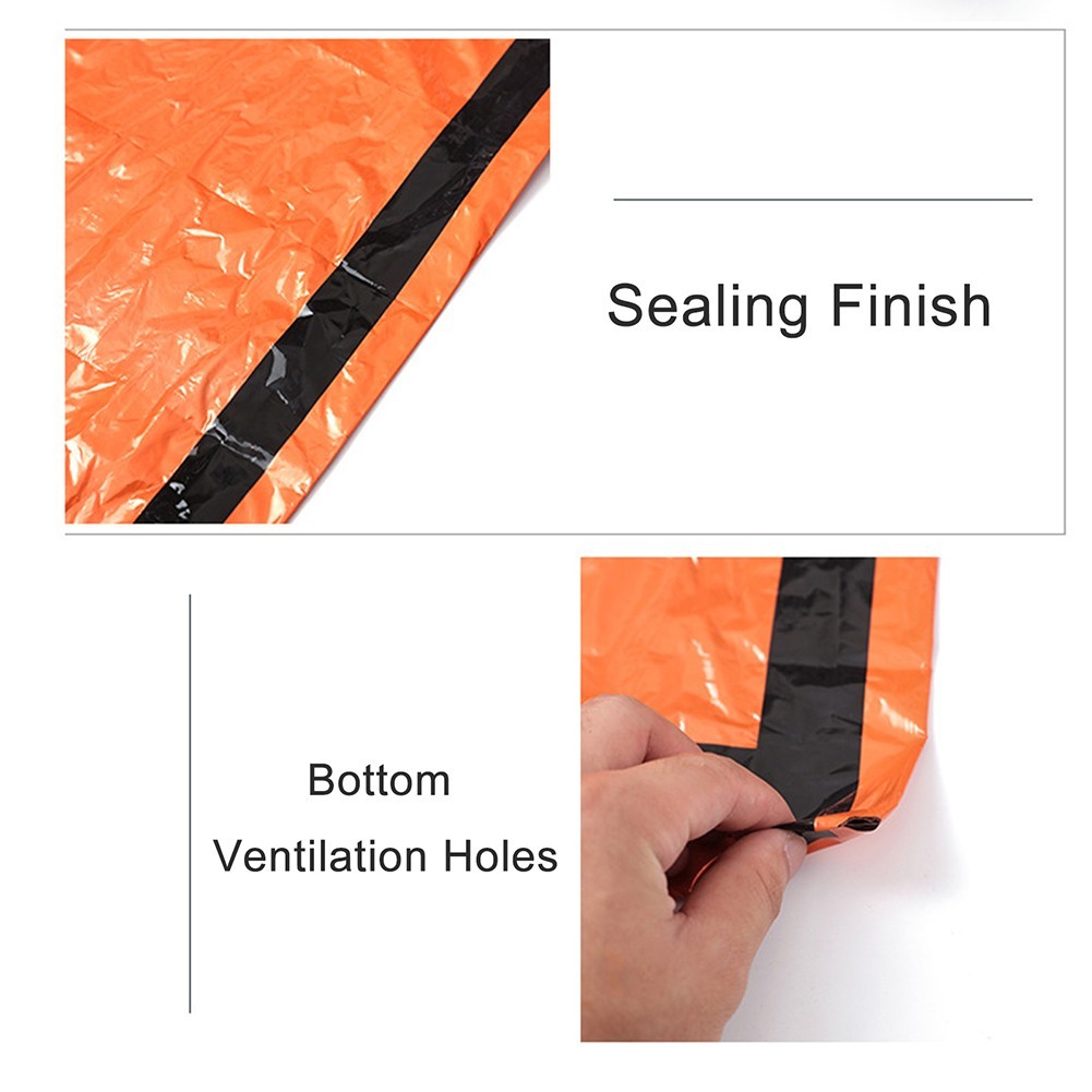 4PCS for multi Purpose Survival Sleeping Bags Ideal for Outdoor Activities