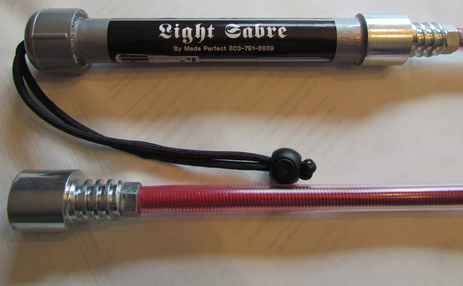 Light Sabre Inspired Walking /Hiking Stick – (No Lights or Sounds) NOT A TOY h