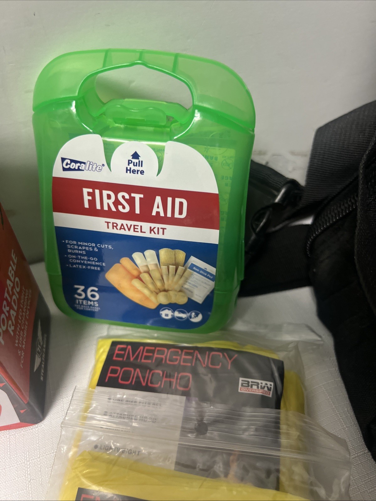 Emergency Kit / Survival Backpack for Emergencies See Description