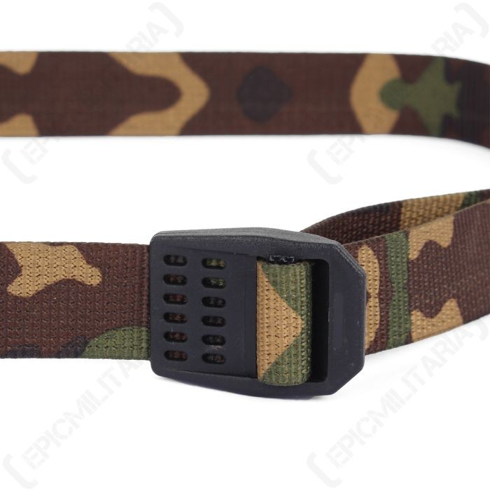 Original Dutch Army Woodland Camo Webbing Strap Packs- Camping-Outdoor-Survival