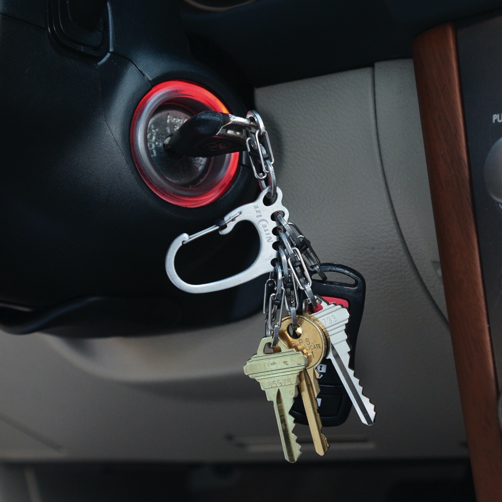 Nite Ize BigFoot Locker Stainless Steel KeyRack – Stainless