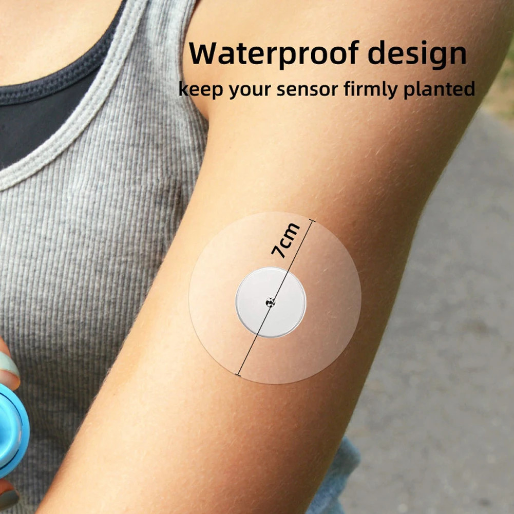 10/20PCS Freestyle Libre Sensor Patches – Breathable Waterproof Adhesive Tape