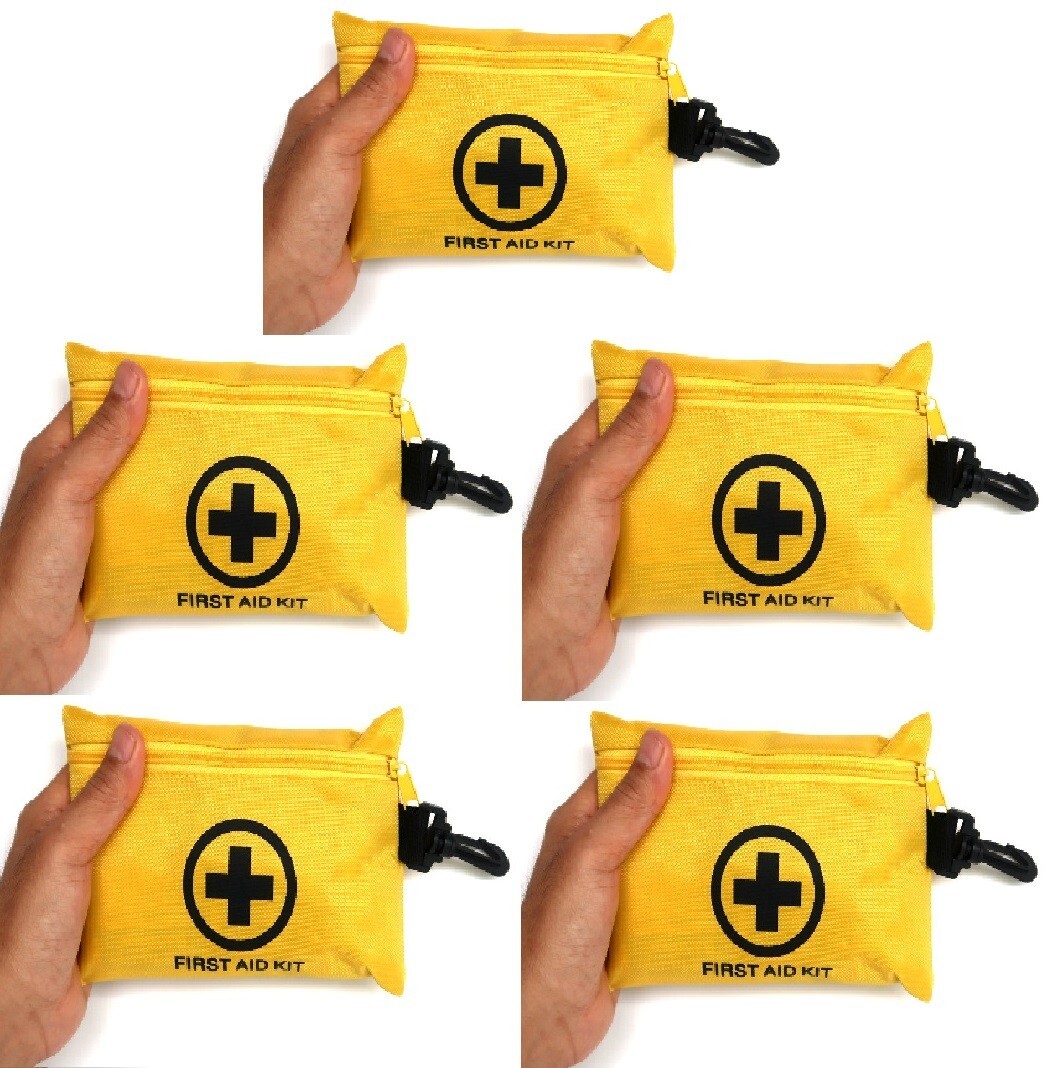 151 Pcs First Aid Kit Medical Emergency Trauma Military Survival Travel 5 Sets