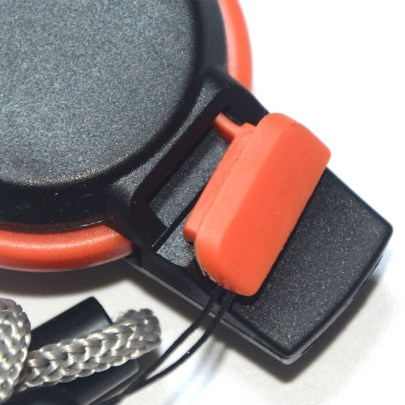 Multifunction 7 in1 Outdoor Survival Whistle Keychain with Compass Magnifier