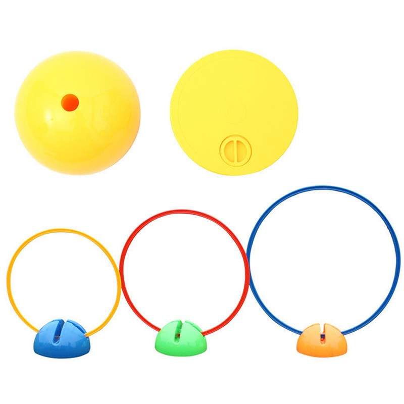 1Pcs Water Injection Base Football Door Pole Flag Obstacle Training Marker Rod