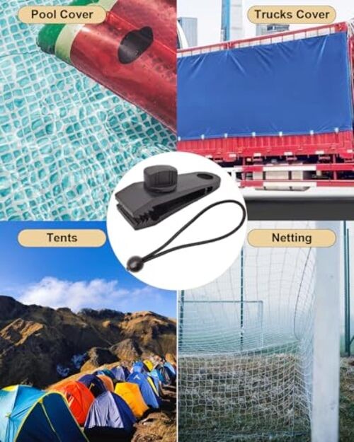 s, 20 Pack Heavy Duty Clamps for Tent 20pcs Tarp Clip