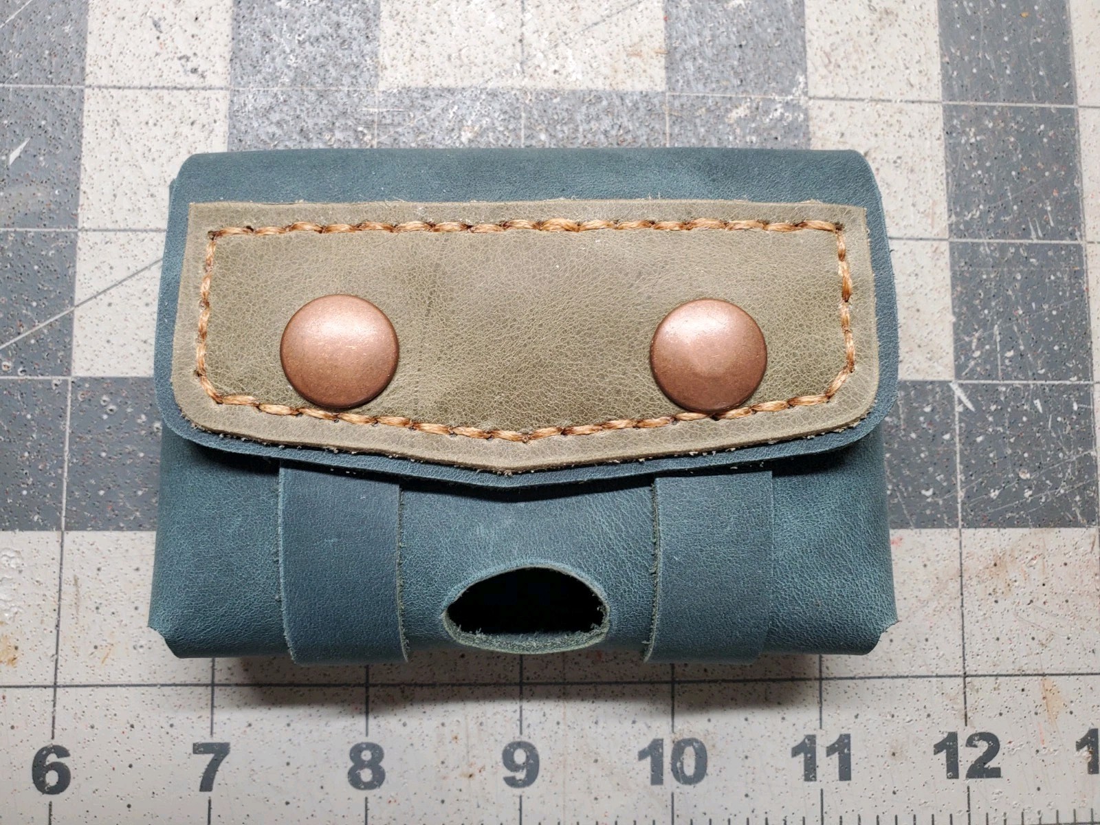 Leather Altoids Tin Belt Pouch