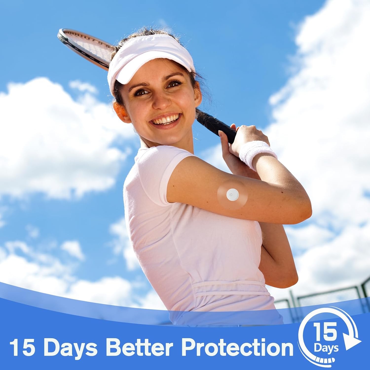 Waterproof Freestyle Sensor Covers for Libre 3 Plus, 100 Pack, Waterproof