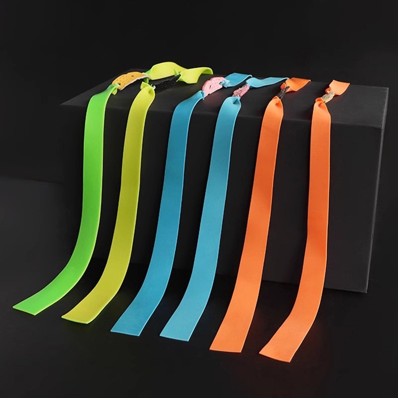 5Pcs Powerful Shooting Rubber Bands Hunting Slingshot Resilient Rubber Bands