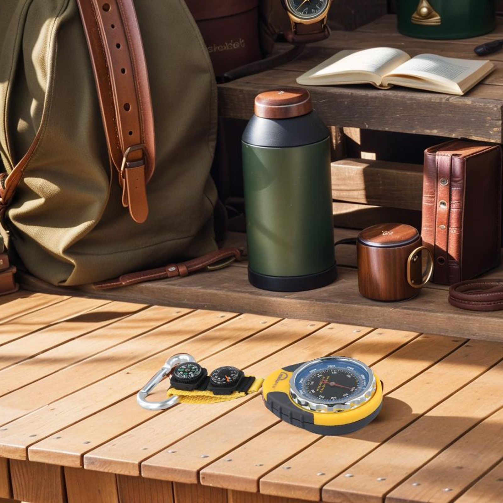 Wilderness Navigator 4 in 1 Tool with Essential Weather Data Functions