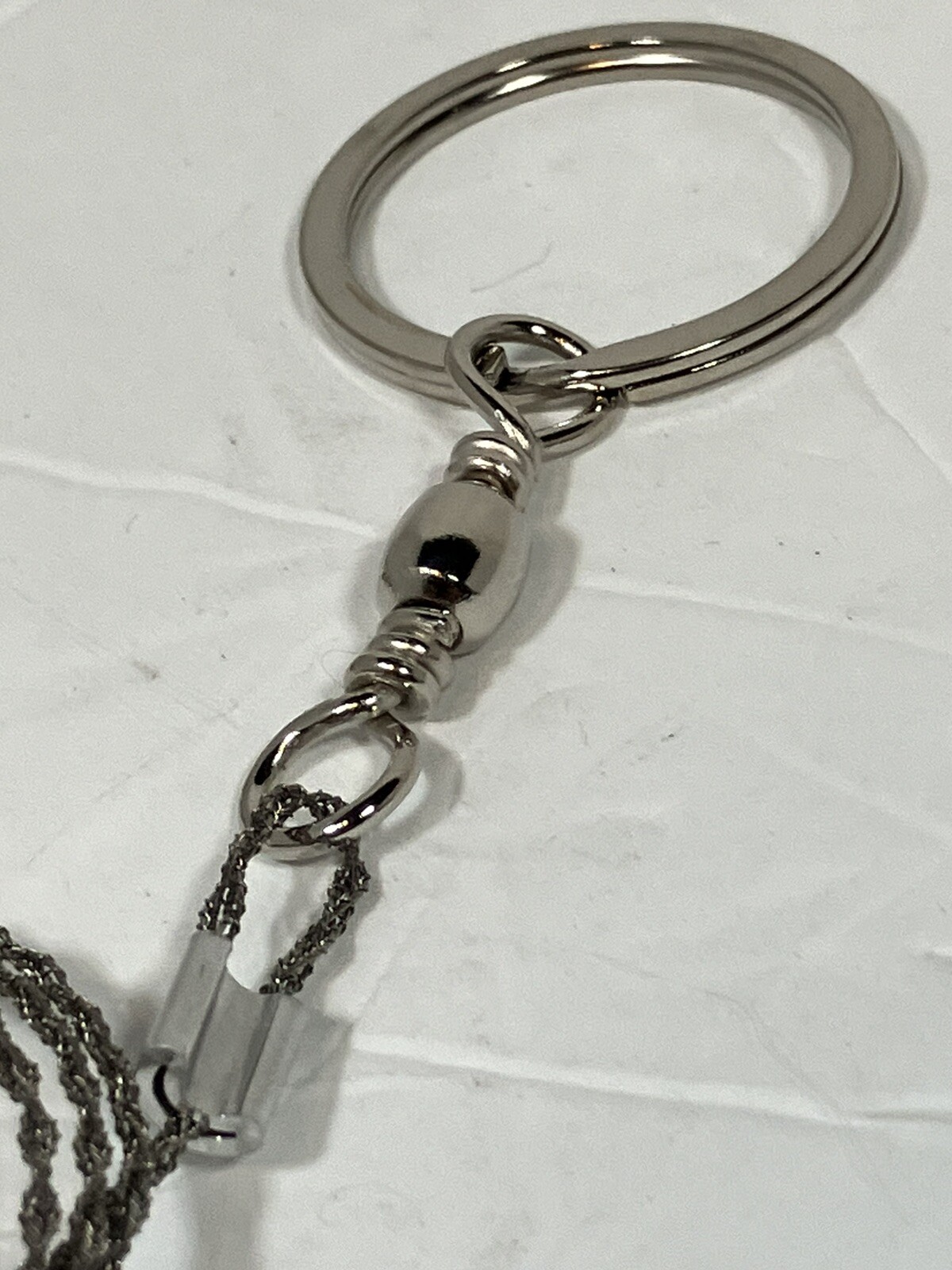 Small Survival Kit for Hiking Camping Survivor Gear Paracord Whistle Sawchain