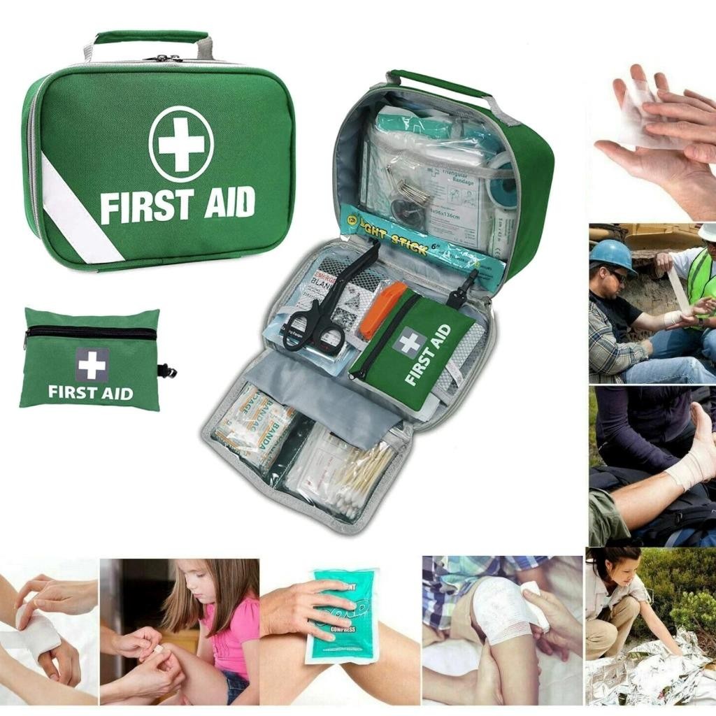 Emergency First Aid Kit Medical 43/92/210/258PCS Travel Emergency ARTG Register