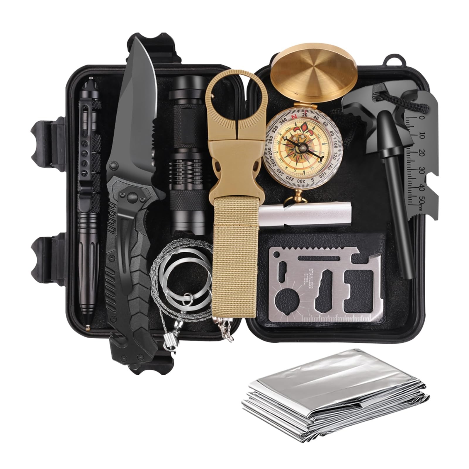 Trscind Gifts For Men Dad Husband Him Survival Kit Emergency Survival Gear And